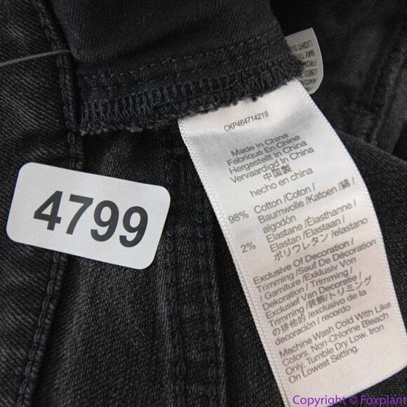 NEW Madewell The‎ Low-Rise Perfect Vintage Straight Jean in Lunar Wash, 27 - Picture 13 of 14